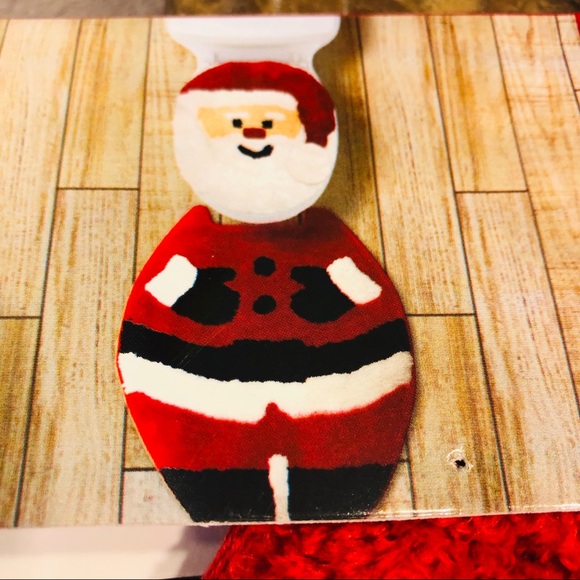 NWT-Santa Claus-2 Pc Bath Set by Winter Wonderland - Picture 3 of 5